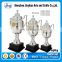 hot sale custom logo and color silver plated trophy cups
