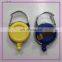 Rotating Carabiner Retractor for Name Badge Holder