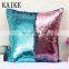 Custom new fashion headboard bed sequin pillow cushion covers