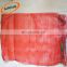 5 Sizes Plastic Mesh Net Bag Red For Vegetable Fruit Nuts Toys Storage Bags
