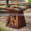 Барбекю-гриль Corten Steel Fire Pit Table