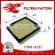 Car Auto parts Genuine Air filter used for Toyota Camry/Lexus 17801-31131
