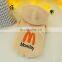 Pet dog cat hoodie Monday Tuxedo warm coat Clothes Teddy Woolen coat