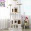 China supplier multiple colors cat scratching tree house cat climbing post jumping rack