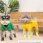 New Design High Quality Pet Raincoat Cartoon Waterproof Four-Legged Raincoat Small Puppy Pet Clothes