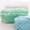 Soft and warm light weight wool blended yarn with multi colors
