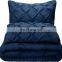 Fashion Deep Blue bed bedding Luxury set bed sheet  for living room