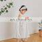 Korean Girl's Dress 2020 Summer New Girl Baby Sen Loose Cotton and Linen Embroidery Sleeveless Dress