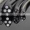 AAC Phase Aluminum Conductor XLPE Insulated High Voltage Power Aerial Twisted ABC Cable