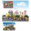 Guangzhou kids playground factory price outdoor park games plastic parts tube slide JMQ-G033A