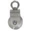 48*22mm SUS304 U groove free wheel pulley  hanging wheels