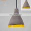 Nordic indoor hanging lamps concrete Industrial cement pendant lamp