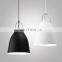 Modern Industrial White Aluminum Pendant Lamp For Home Decor