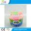 chocolate sauce packing plastic transparent bucket