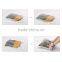 clear PE plastic ziplock bag with hang hole for cloth package with logo printed