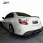 Beautiful carbon CQCV style body kit for Mercedes Benz C CLASS w205 for 2013-2018 front spoiler rear spoiler side skirts