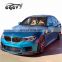 Carbon fiber body kit for new BMW M5 auto tuning parts front lip  front spoiler and rear diffuser facelift car accessories