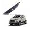 Black Beige Color Canvas Retractable Cargo Cover Tonneau Cover For Ford Ecosport 2013-2017