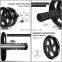 Factory Wholesal Ab Roller Wheel Set with Hand Gripper Jumping Rope Knee Pad Mat and Carrying Bag Fitness Equipment for Home Gym