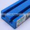 Abrasion Resistance UHMW-PE Plastic Guide Rail / Slide Way for Engineering