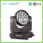 37pcs*10w rgbw four in one beam spot wash 3 in 1 moving head light