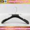 YY0537 Manufacturers Bulk Black Plastic Clothes Hanger Laundry Plastic Hanger