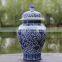 Jingdezhen ceramic blue and white 2.5l seal winebottle