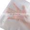 Wholesale Custom Logo Printed Plastic Clothes Packaging Bag With Slide Zipper Transparent