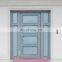 Aluminum frame main glass door designs