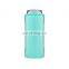 custom printed vacuum insulated double walled metal glitter stainless steel insulated can cooler