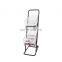 Metal Display Rack 2 Layers Acrylic Magazine Holder Brochure Holder Magazine Rack for Office