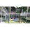 Manufacturer Customizable Playground Children Outdoor Playground Equipment with Climbing Net and Slide for Sale