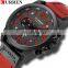 Curren 8314 Luxury sport men quartz watches leather strap functional water-resistant stylish men wrist watch steel