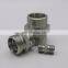 Factory Direct Thread Ferrule Types OEM ODM Copper Pipe Fitting Straight Fittings Bulkhead Connector