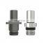 Non-spill auto-couplings for low-pressure fluids Blind-mate no-spill couplings for thermal management
