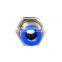 SNS SPM Series Push To Quick Connect Straight Union Brass Pneumatic Bulkhead Fitting