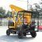 Solar post ramming piling machine for solar power plant project