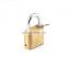 High quality and security 4 digits brass combination padlock 50mm