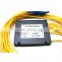 Low MOQ fiber optic equipment ABS box PLC splitter 2.0mm,1x8 optical fiber splitter 1.5meter with SC UPC connectors