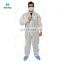 Wholesale Price White List Factory Livestock Breeding Use Clothing Comfortable and Durable PP Coverall with OEM Service