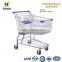 Aluminum Shopping Cart Cover For Baby With Adjustable Handle Shopping Trolley