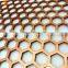 Decorative Hexagonal Galvanized Powder Coated Perforated Metal Mesh