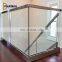 Aluminum U Channel Glass Railing Stainless Steel Handrail Frameless Glass Balustrade Balcony Deck Base Rail Stairs Railing