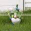 Garden Figurine Dwarf Statue Solar Powered Light Gnome Ornament Resin Waterproof Figurine Outdoor Yard Lawn Decoration