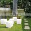 illuminated outdoor furniture led cube chair led cube seat lighting glow bar