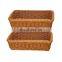 wholesale cane proofing weave wicker picnic round kitchen woven bread rattan basket