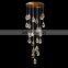 Modern Luxury Hotel Lobby Stairwell High Ceiling Crystal Pendant Lighting Chandelier