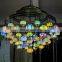 Wholesale Hanging glass chandeliers light Turkish Moroccan Pendant Light Handmade Mosaic Glass Lamps