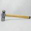 1.5LB Size Ball Peen Hammer With Wooden Handle