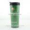 double wall plastic advertising mug